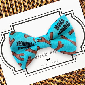 Branch Manager Bow Tie for Dog Collar and Cat Collar
