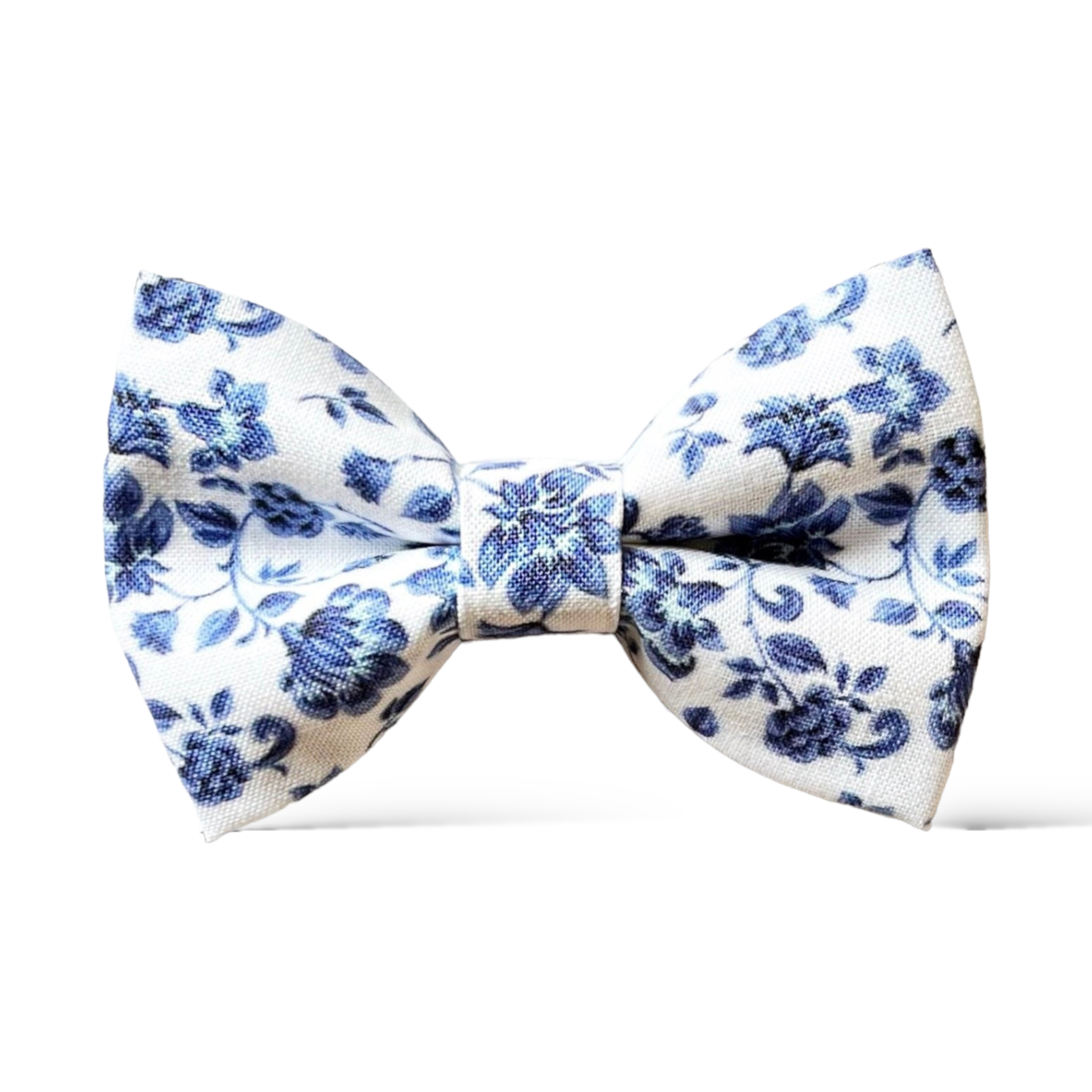 French Blue Floral Bow Tie – The Bold Bow Tie