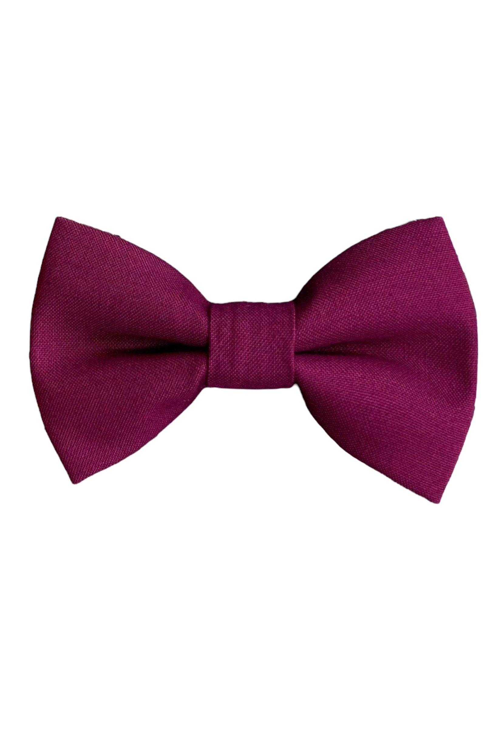 Sangria Cotton Bow Tie