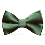 Load image into Gallery viewer, Satin Olive Green Bow Tie
