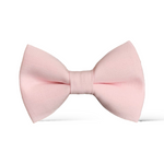 Load image into Gallery viewer, Blush Cotton Bow Tie
