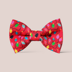 Load image into Gallery viewer, Red Christmas Lights Hair Bow
