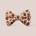 Load image into Gallery viewer, Chocolate Strawberry Valentine’s Day Hair Bow
