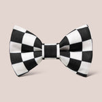 Load image into Gallery viewer, Checkered Flag Hair Bow
