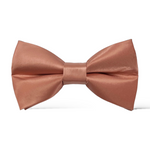 Load image into Gallery viewer, Satin Desert Coral Bow Tie
