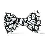 Load image into Gallery viewer, Heart Eye Ghost Halloween Cotton Bow Tie
