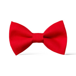 Load image into Gallery viewer, Red Cotton Bow Tie
