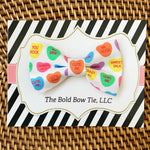 Load image into Gallery viewer, Convo Hearts Bow Tie for Dog and Cat Collar
