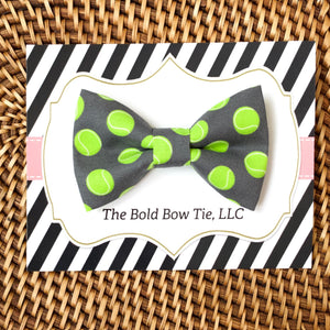 Tennis Balls Bow Tie for Dog and Cat Collar