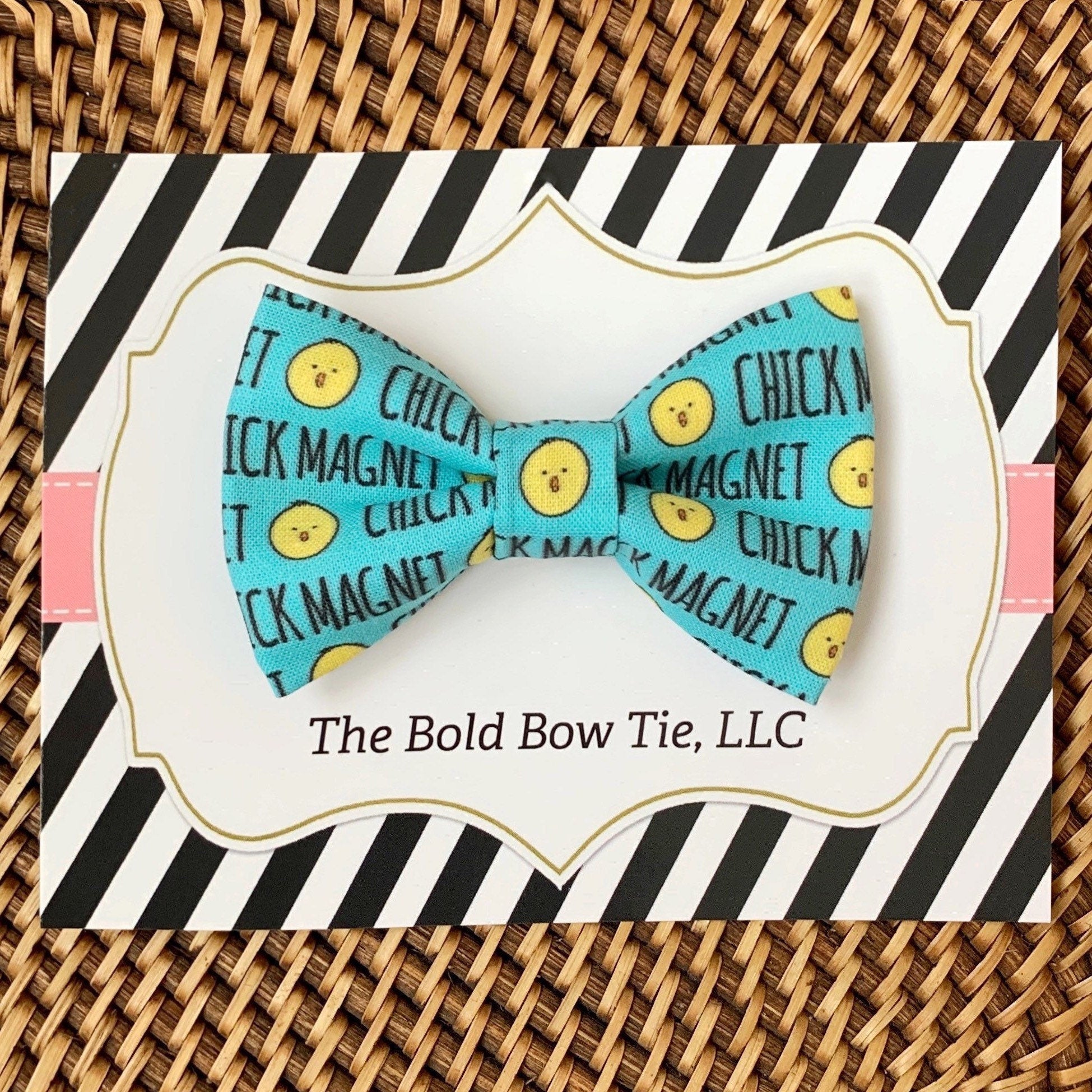 Chick Magnet Bow Tie for Dog and Cat Collar