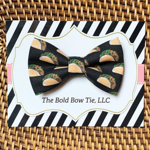 Taco Bow Tie for Dog and Cat Collar