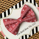 Load image into Gallery viewer, Christmas Sweater Bow Tie for Dog and Cat Collar
