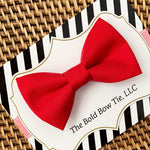 Load image into Gallery viewer, Red Bow Tie for Dog and Cat Collar

