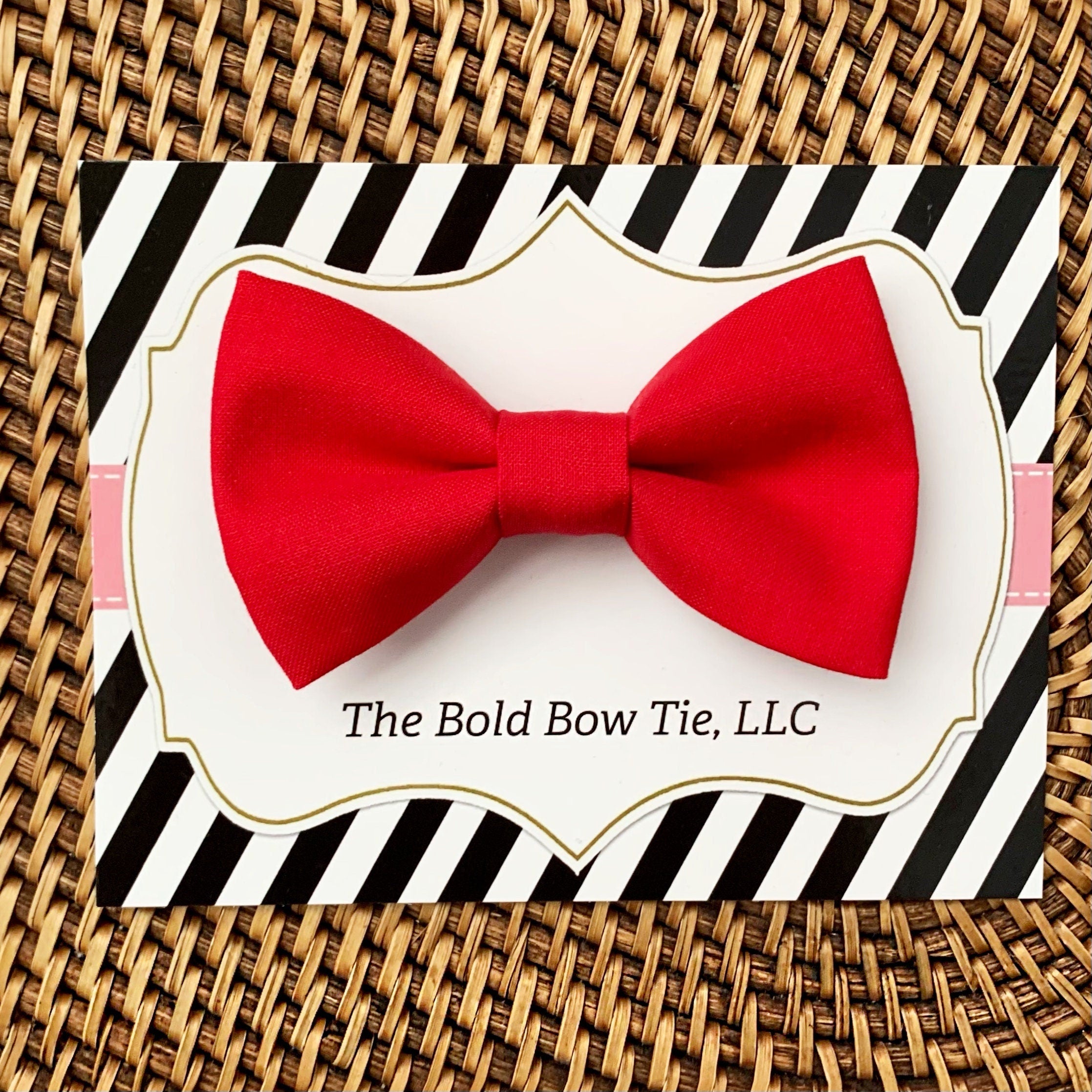 Red Bow Tie for Dog and Cat Collar