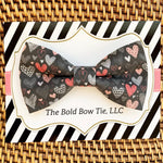 Load image into Gallery viewer, Valentine&#39;s Day Heart Bow Tie for Dog and Cat Collar
