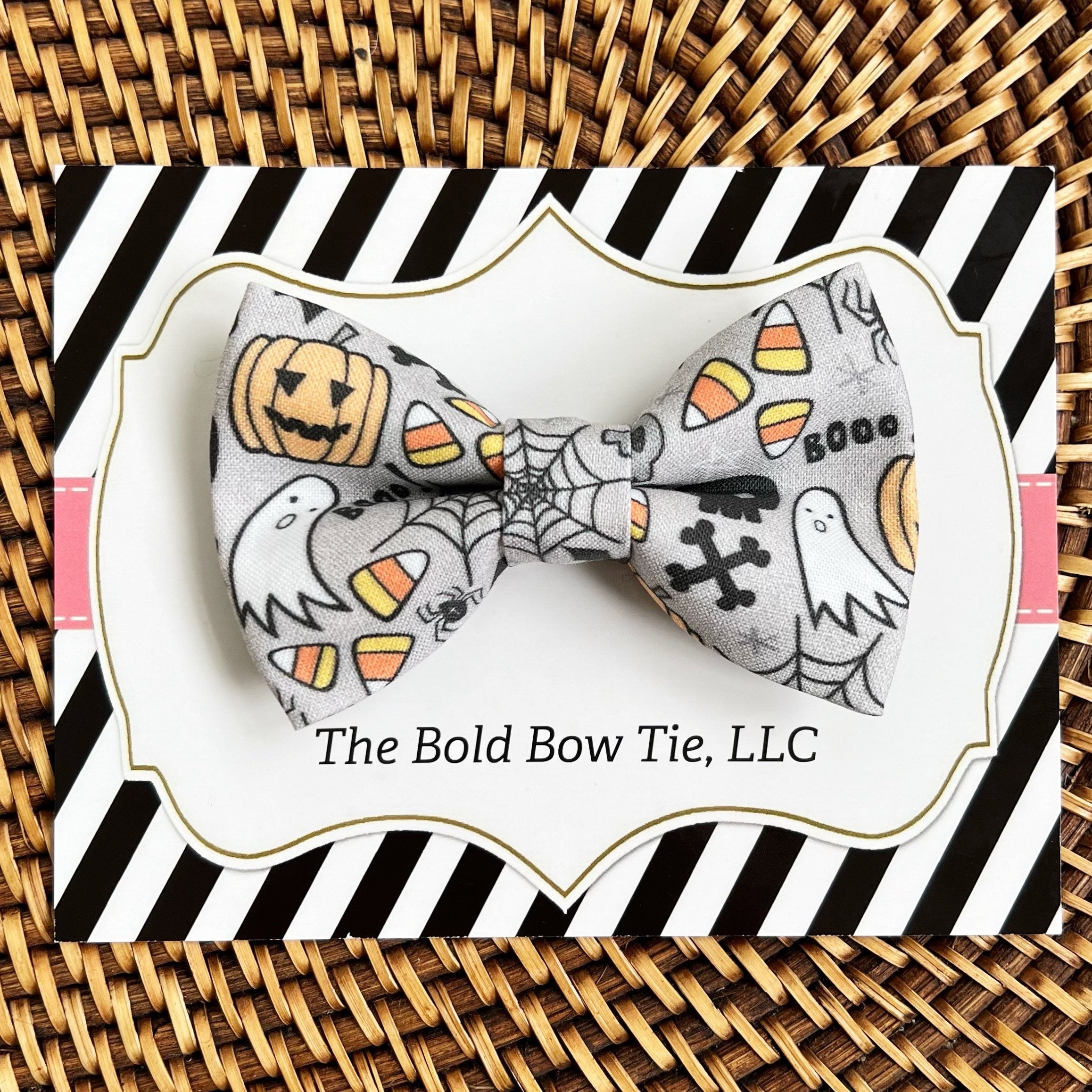Tricks and Treats Bow for Dog Collar and Cat Collar