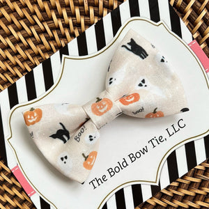 Neutral Halloween Pet Bow Tie for Dog and Cat Collar