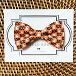 Load image into Gallery viewer, Orange Ghost Bow for Dog Collar and Cat Collar

