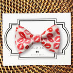 Load image into Gallery viewer, Lipstick Kisses Bow for Dog Collar and Cat Collar
