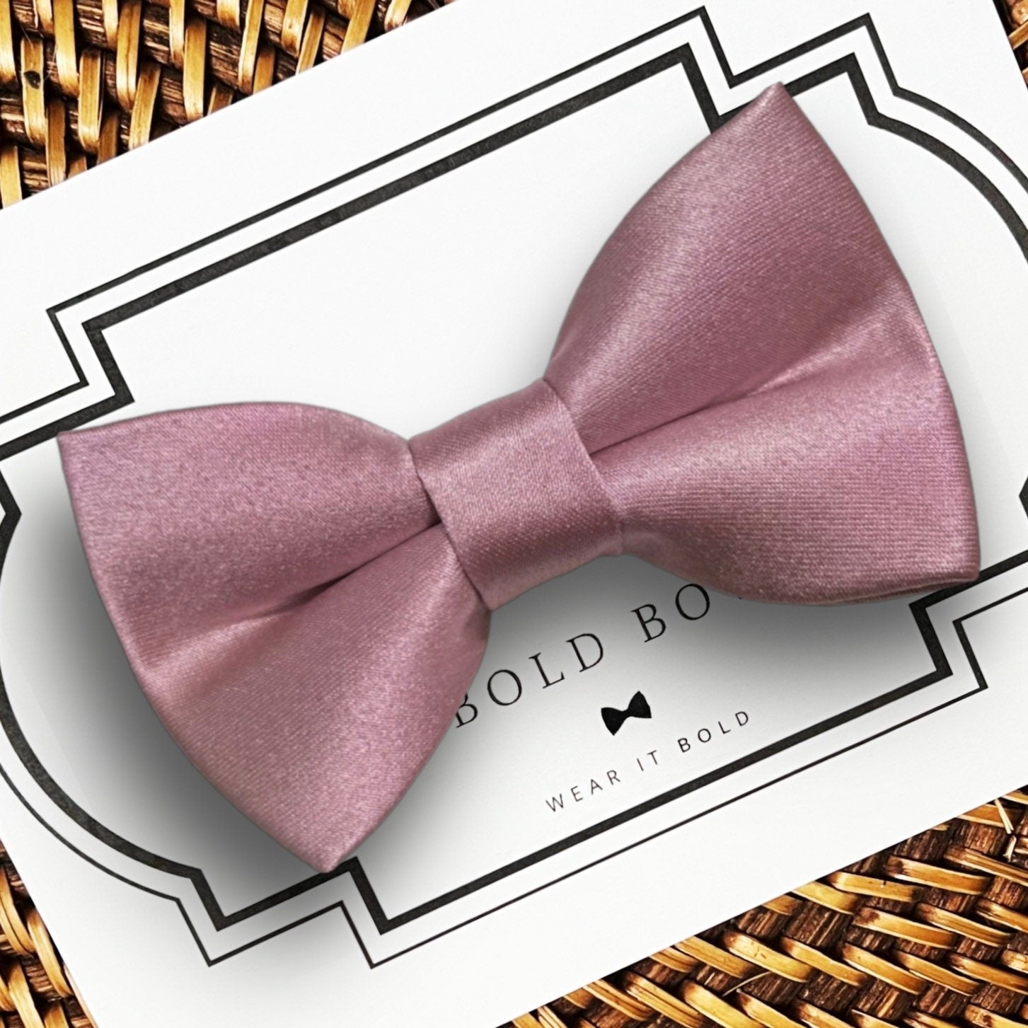 Rose Gold Bow for Dog Collar and Cat Collar