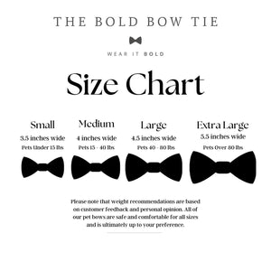 DND Dice Bow Tie for Dog Collar and Cat Collar